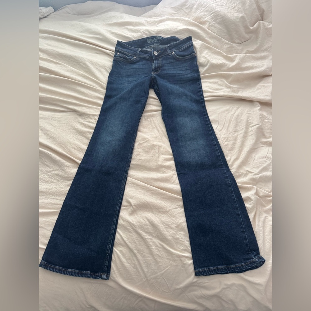 Wrangler Dark Blue Flare Jeans